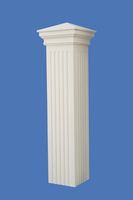 columns for yard fences