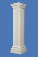 columns for yard fences